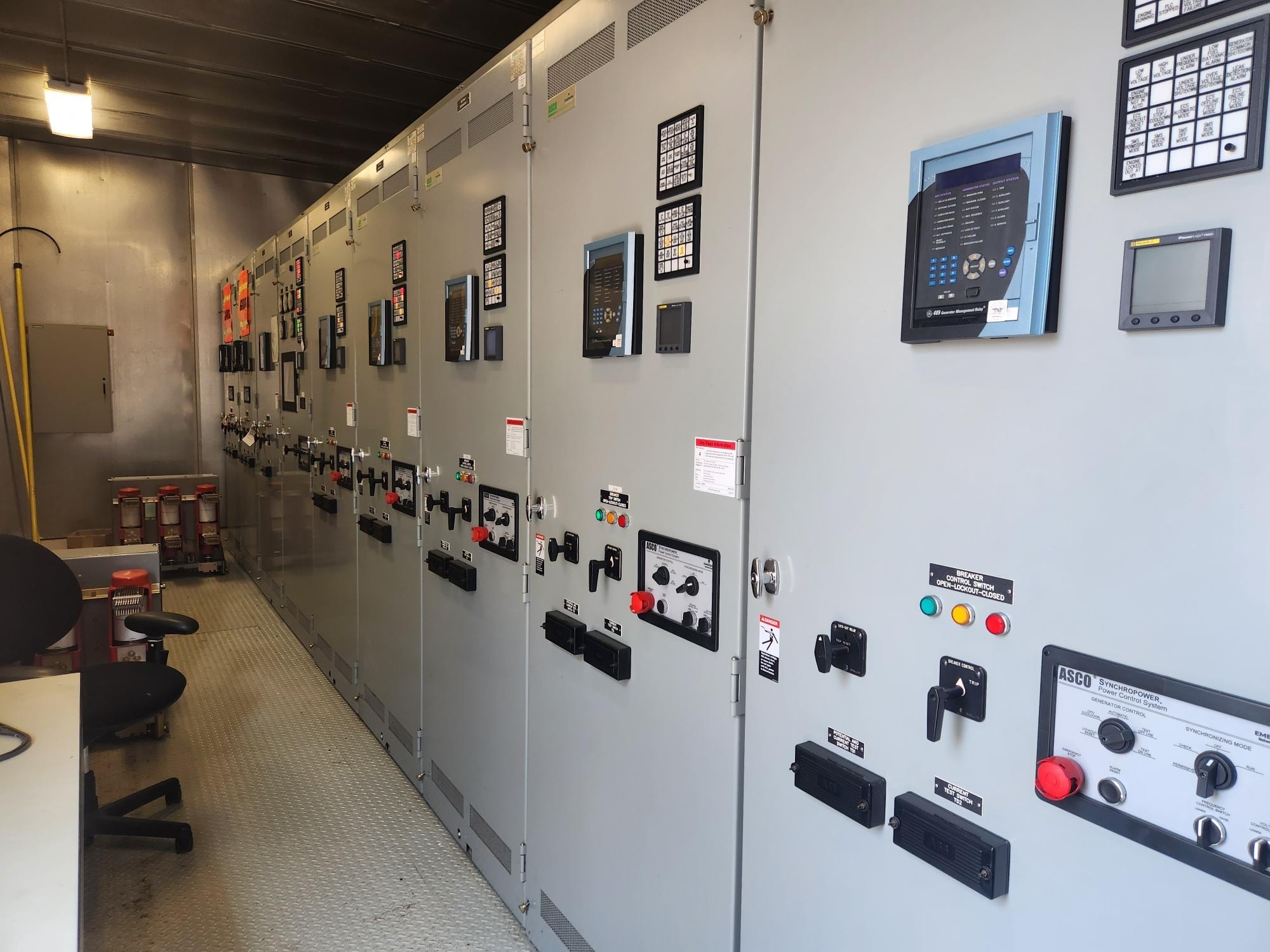Generator Control Panel Retrofit